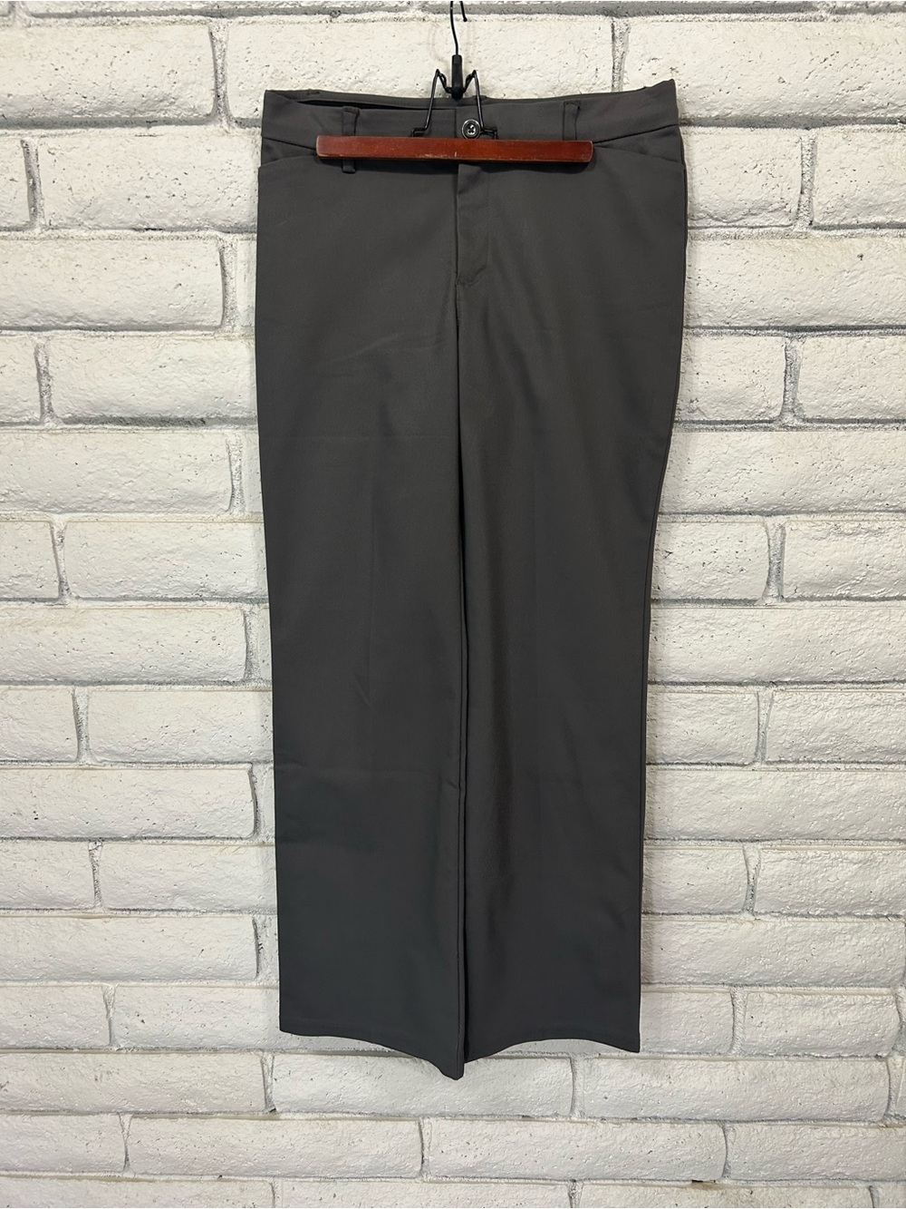 Lee‎ Flex Motion Gray Regular Fit Trouser Pants Size 10 Medium